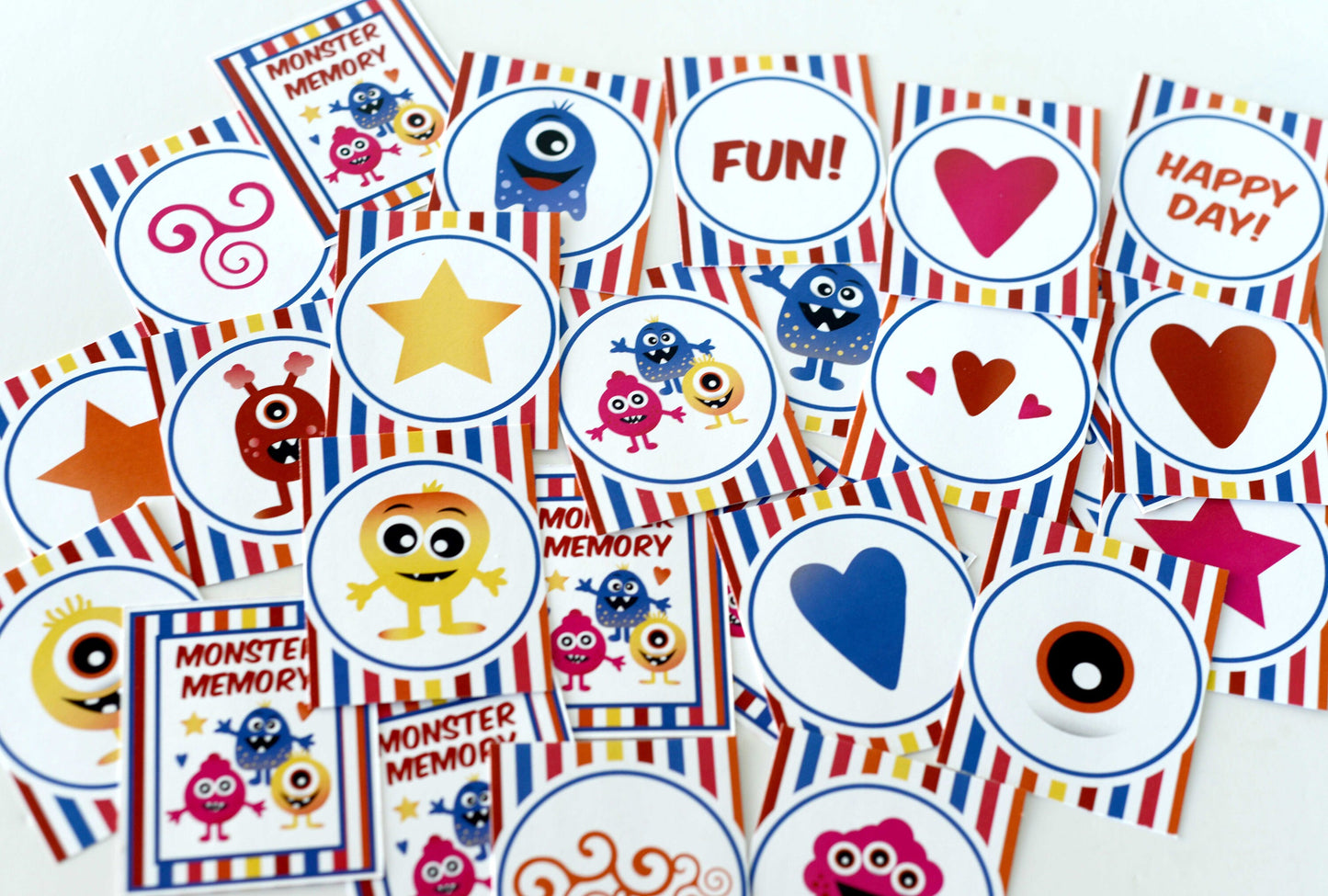 Monster Party Game – Printable Kit with 6 Activities for Kids Birthday