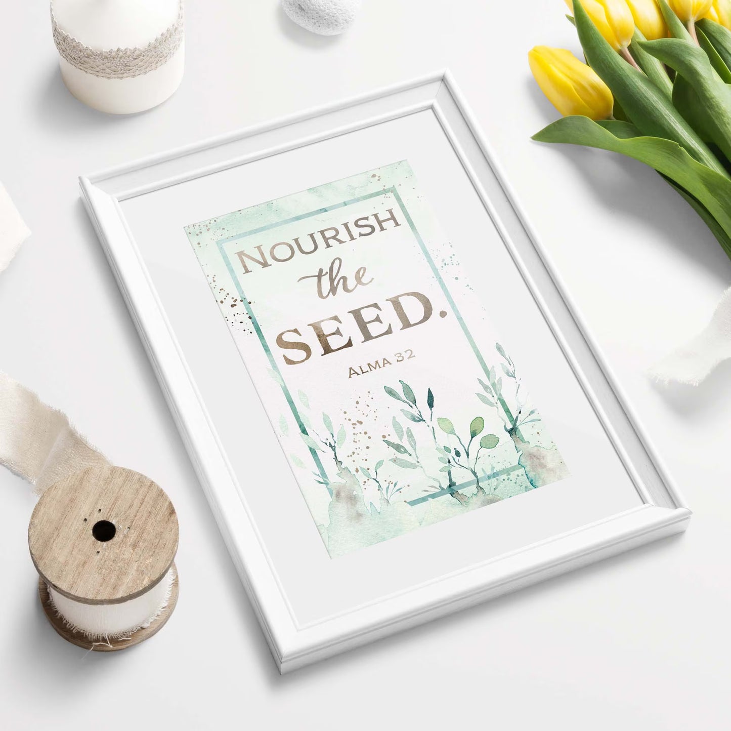Digital Download Faith Kit Printable Wall Art Collection Inspirational Phone Wallpaper Relief Society Young Women Lesson Handout Church Teaching Material Family Home Evening Activity Testimony Building Design Perfect Spiritual Growth Gift