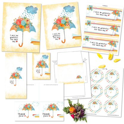 Digital Printable Bundle – LDS Ministering Cards and Gift Tags Instant Download