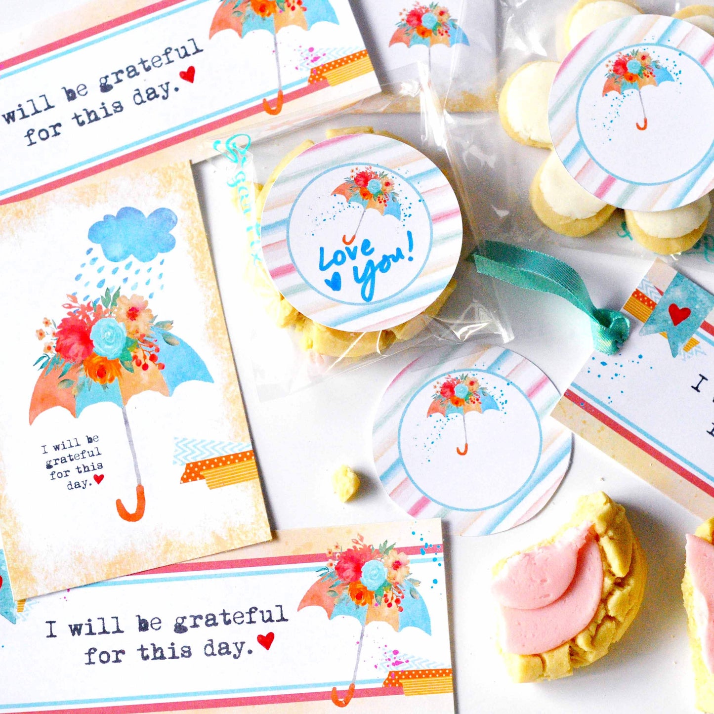 Digital Printable Bundle – LDS Ministering Cards and Gift Tags Instant Download