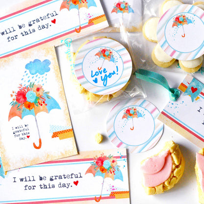 Digital Printable Bundle – LDS Ministering Cards and Gift Tags Instant Download