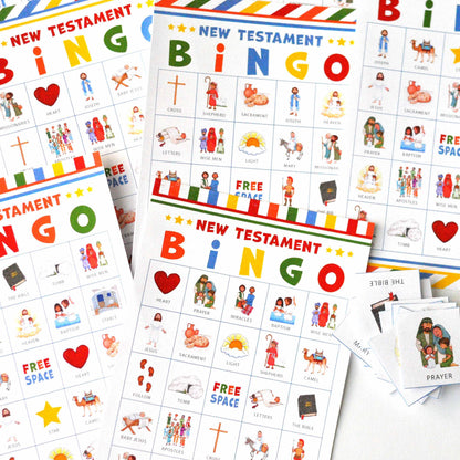New Testament Games – Fun Bible Activities Bundle for Kids