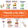 Mandó a Su Hijo | Spanish Singing Time Flipchart for Primary | December 2024 LDS Singing Time