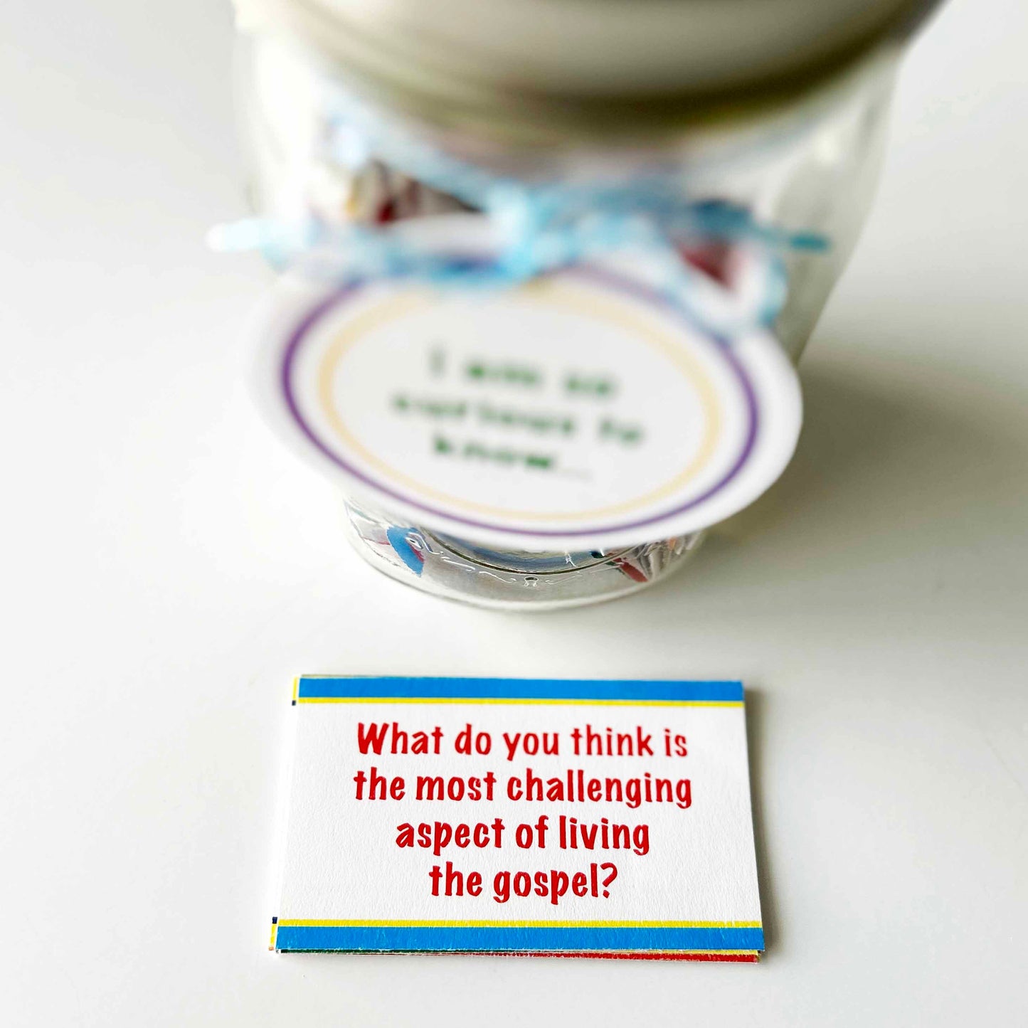 LDS Family Game – Meaningful Conversation Starter Bundle for Dinner & FHE