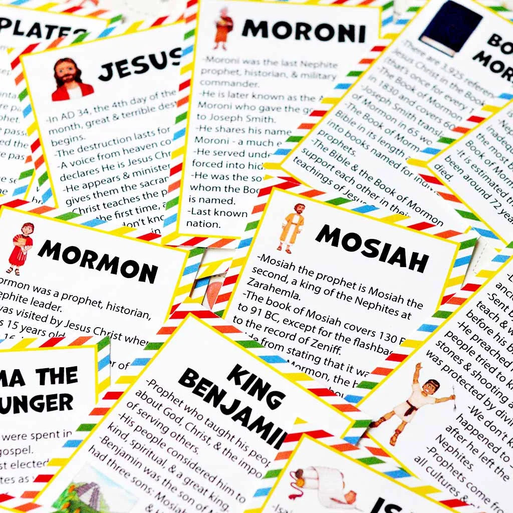 LDS Teaching Resource Book Of Mormon Games Complete Bundle Family Home Evening Activities Primary Lessons Collection Youth Group Materials Scripture Study Games Come Follow Me Resources All Ages Learning Tools Interactive Family Activities