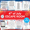 4th of July Escape Room Game | Independence Day Escape Room | DIY Mystery Family Game | Digital Download