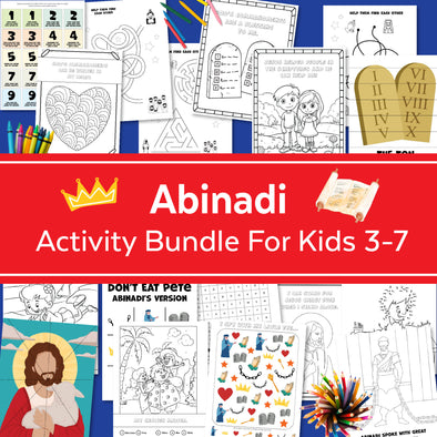 Abinadi Book of Mormon Activity Bundle for kids 3-7 | LDS Come Follow Me 2024 | May Primary LDS Sunday School 2024