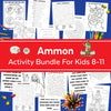 Ammon Book of Mormon Activity Bundle for kids 8-11 | LDS Come Follow Me 2024 | LDS Sunday School Primary 2024