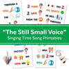 The Still Small Voice Primary Song | Singing Time Flipchart for LDS Primary Come, Follow Me