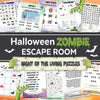 Halloween Escape Room | Printable Halloween Game | DIY Printable Game | Kids Puzzle Game | Printable Kids Game | Zombie Escape Party Game