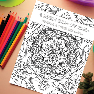 2025 Latter-day Saint Coloring Pages for Come, Follow Me Doctrine and ...