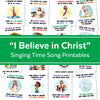 I Believe in Christ | LDS Singing Time Flipchart for Primary Come, Follow Me