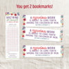 Doctrine and Covenants Reading Chart Bookmark | Doctrine and Covenants Reading Checklist Bookmark | Instant Download