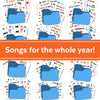 2025 Primary Singing Time Song Charts Bundle | Primary Singing Time Visuals Packet | Songbook Graphic Picture | Music Leader Help