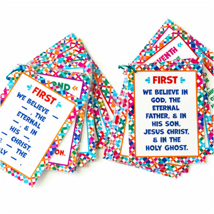 LDS Articles of Faith Posters and Booklets - Digital Download