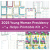 2025 LDS Young Women Presidency Kit | Look Unto Christ | Doctrine and Covenants 6:36 | LDS Youth Theme 2025