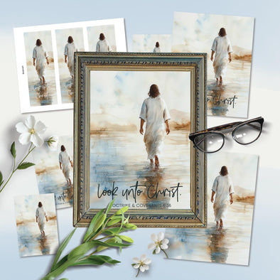 Look Unto Christ - 2025 Youth Theme Printables - Young Women Gift- Come Follow Me Doctrine and Covenants - Customizable for languages!