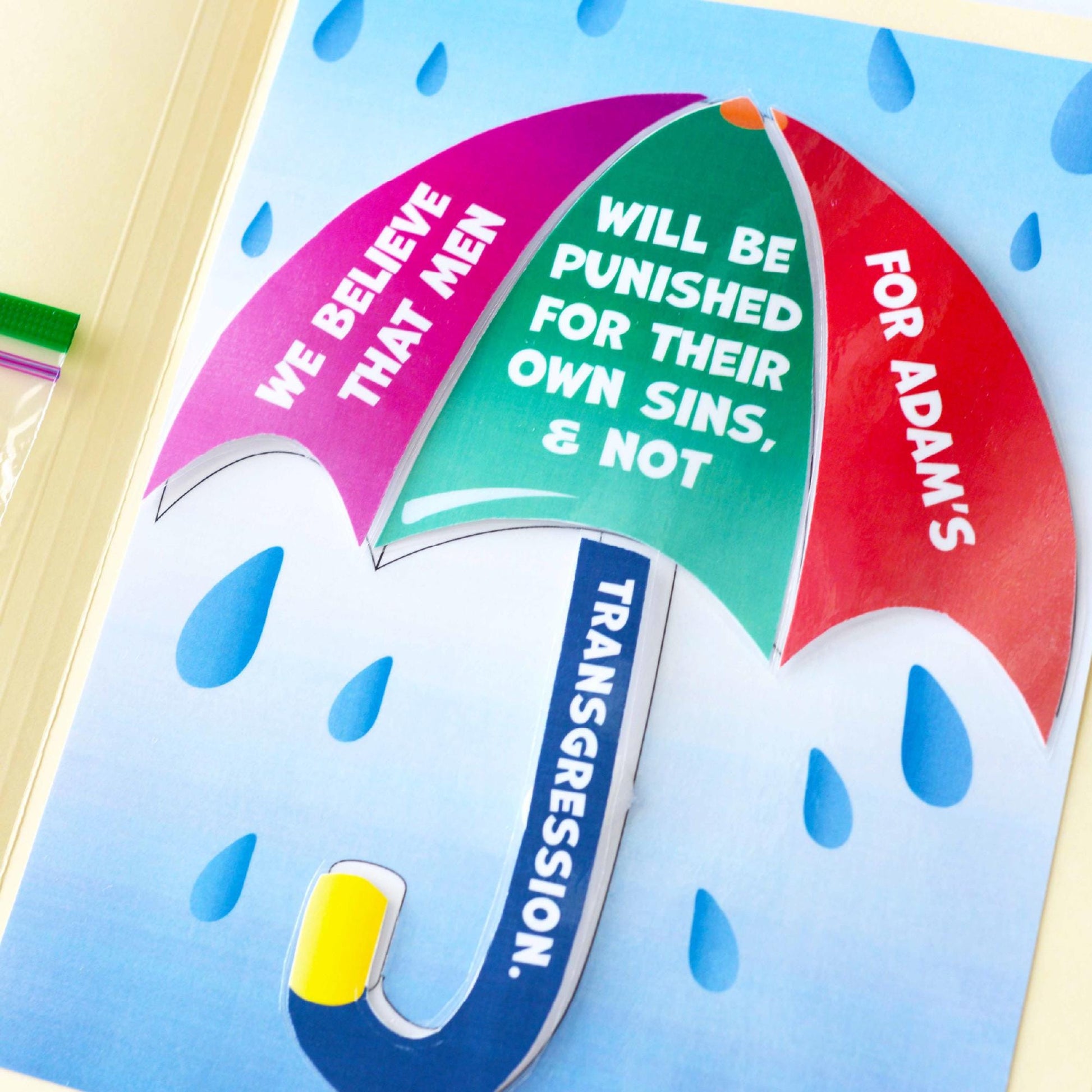 LDS Articles of Faith File Folder Games - 2025 LDS Primary - Digital Download - Memorization Tools