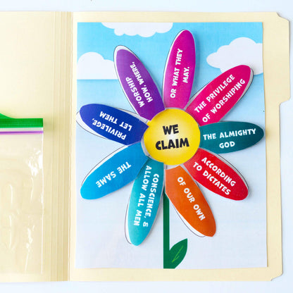 LDS Articles of Faith File Folder Games - 2025 LDS Primary - Digital Download - Memorization Tools
