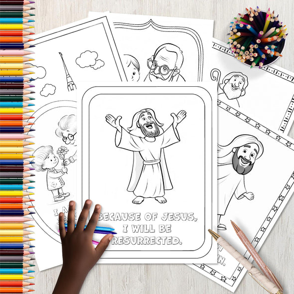 Come Follow Me 2025 - LDS Coloring Pages for Kids - Doctrine & Covenants - Printable Activity Sheets - KIds Primary Activities