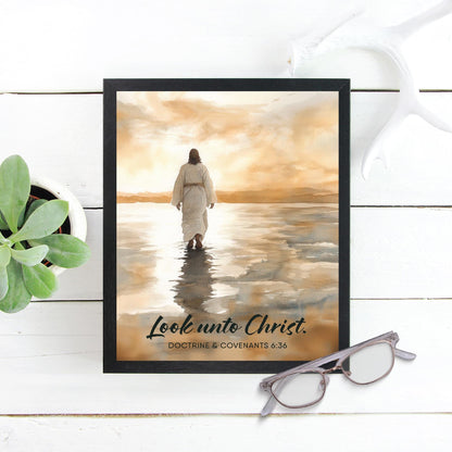 2025 Look Unto Christ Printable Posters Gifts Bookmark - Young Women Gift- Come Follow Me Doctrine and Covenants - Add any language!