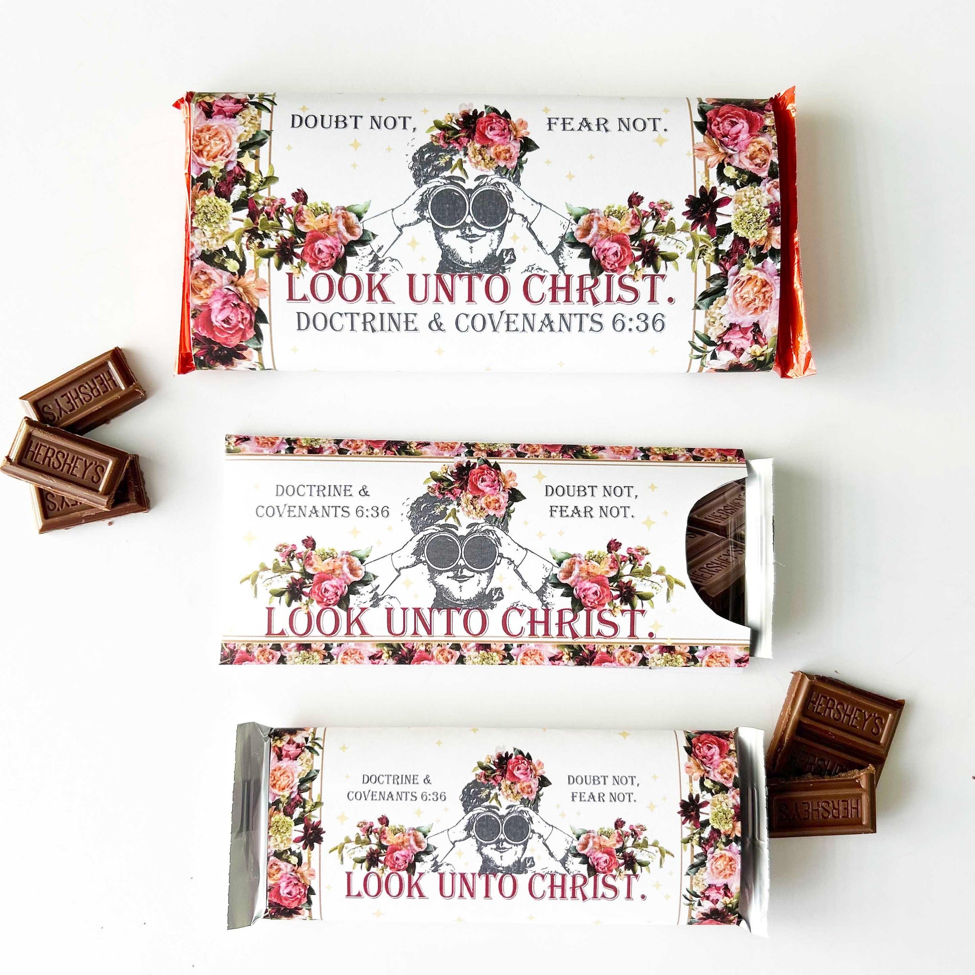 2025 LDS Youth Gift - Chocolate Bar Wrapper - Young Women Theme Gift - YW Birthday Gift