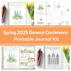 General Conference 2025 Journal Kit | Instant Download | LDS Study Guide & Printable Note-Taking Packet for Conference