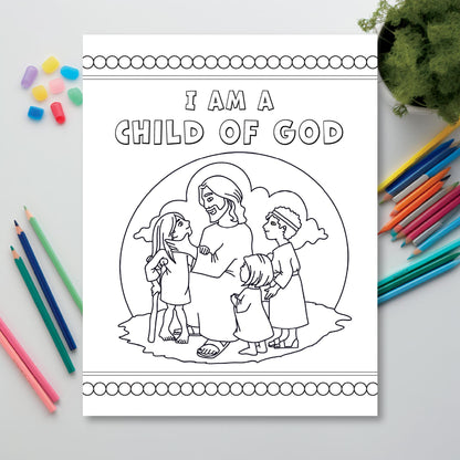 General Conference Activities Kids – Printable LDS Engagement Kit