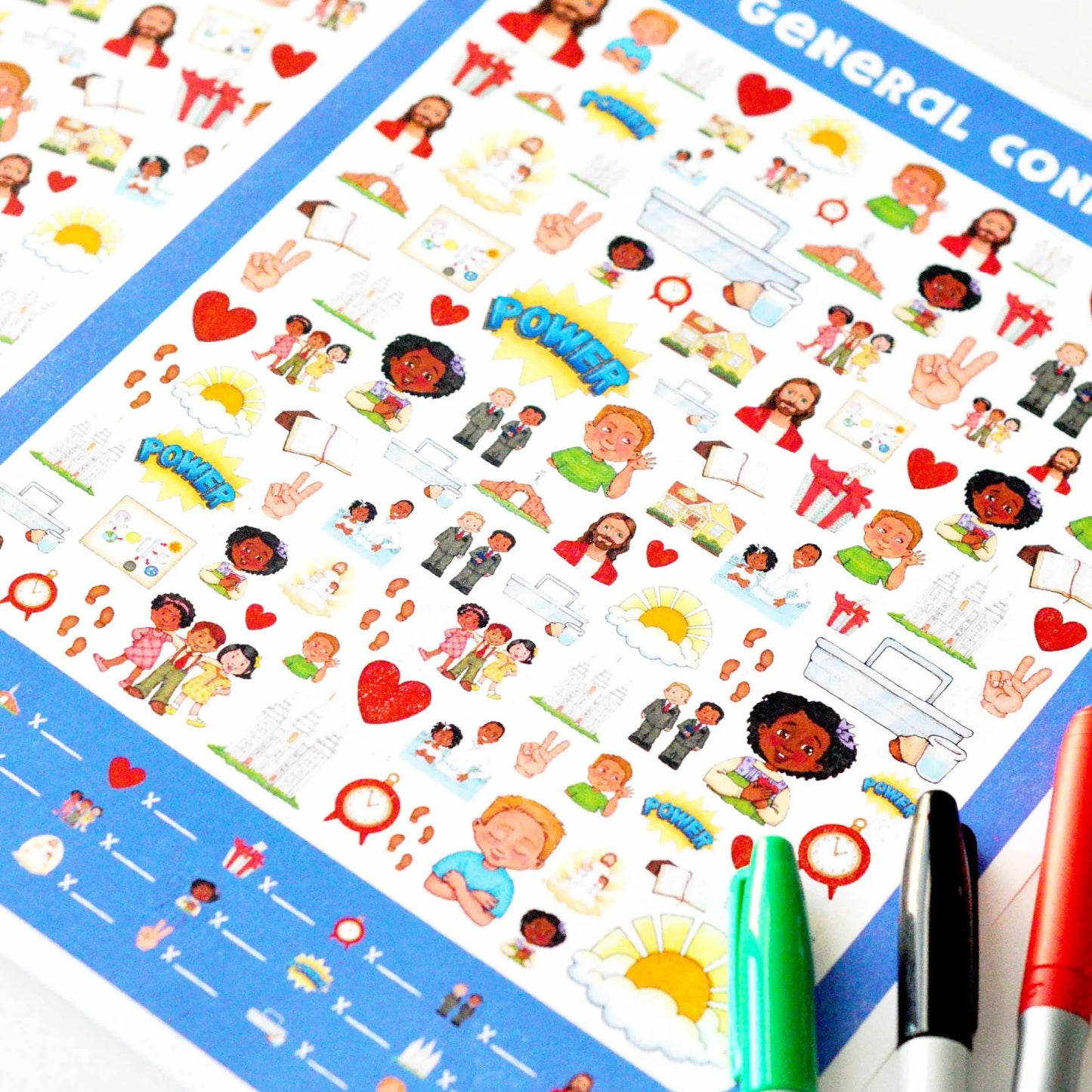 General Conference Activities Kids – Printable LDS Engagement Kit