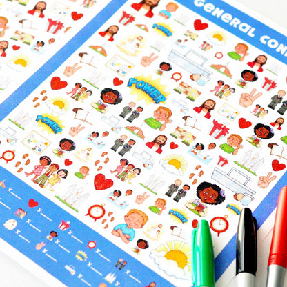General Conference Activities Kids – Printable LDS Engagement Kit