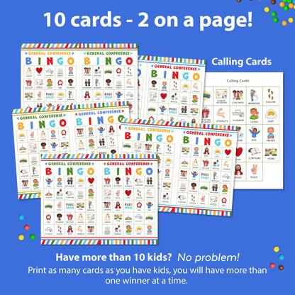 General Conference Activities Kids – Printable LDS Engagement Kit