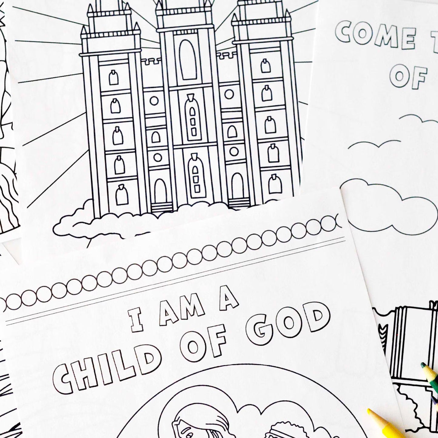 General Conference Activities Kids – Printable LDS Engagement Kit