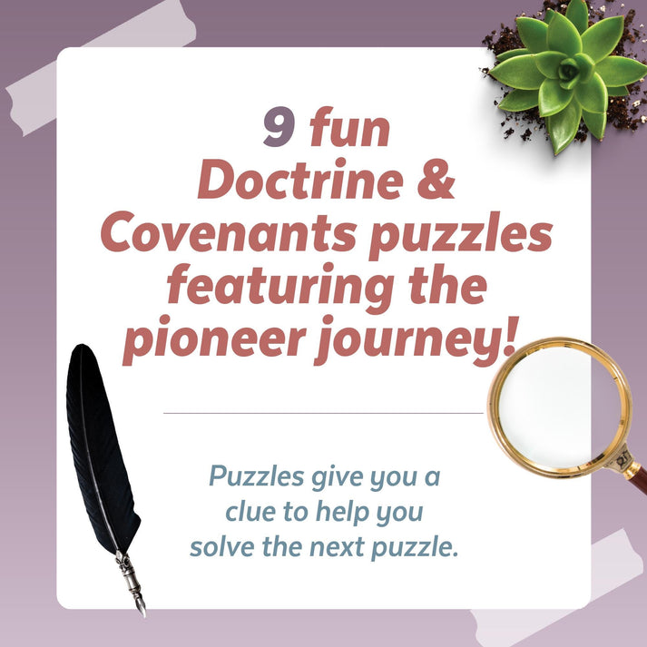 Doctrine and Covenants Escape Room, 2025 Come Follow Me – Ministering ...