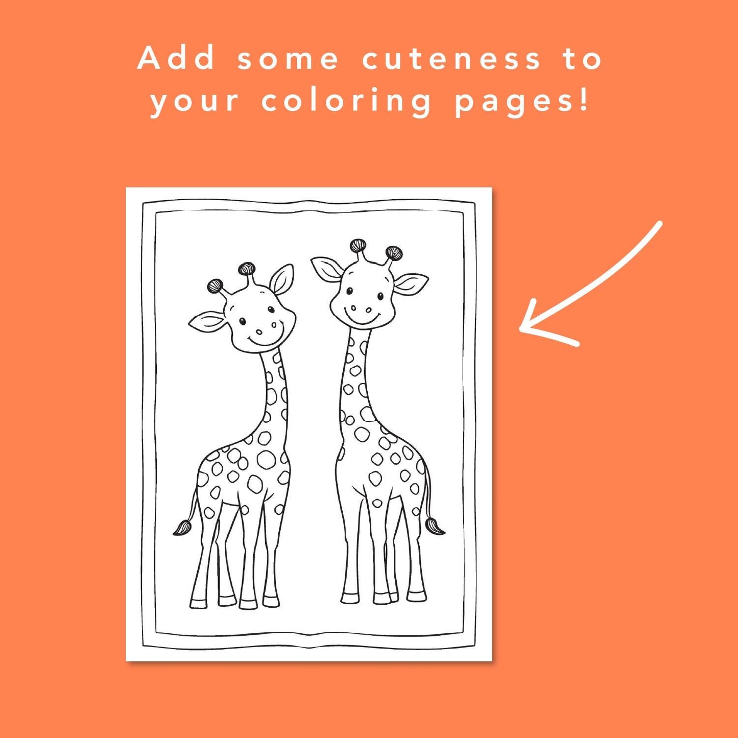 Coloring Page Borders, Beautiful Printable Designs, Adult Coloring Pages, Instant Download for Relaxation, Commercial Use