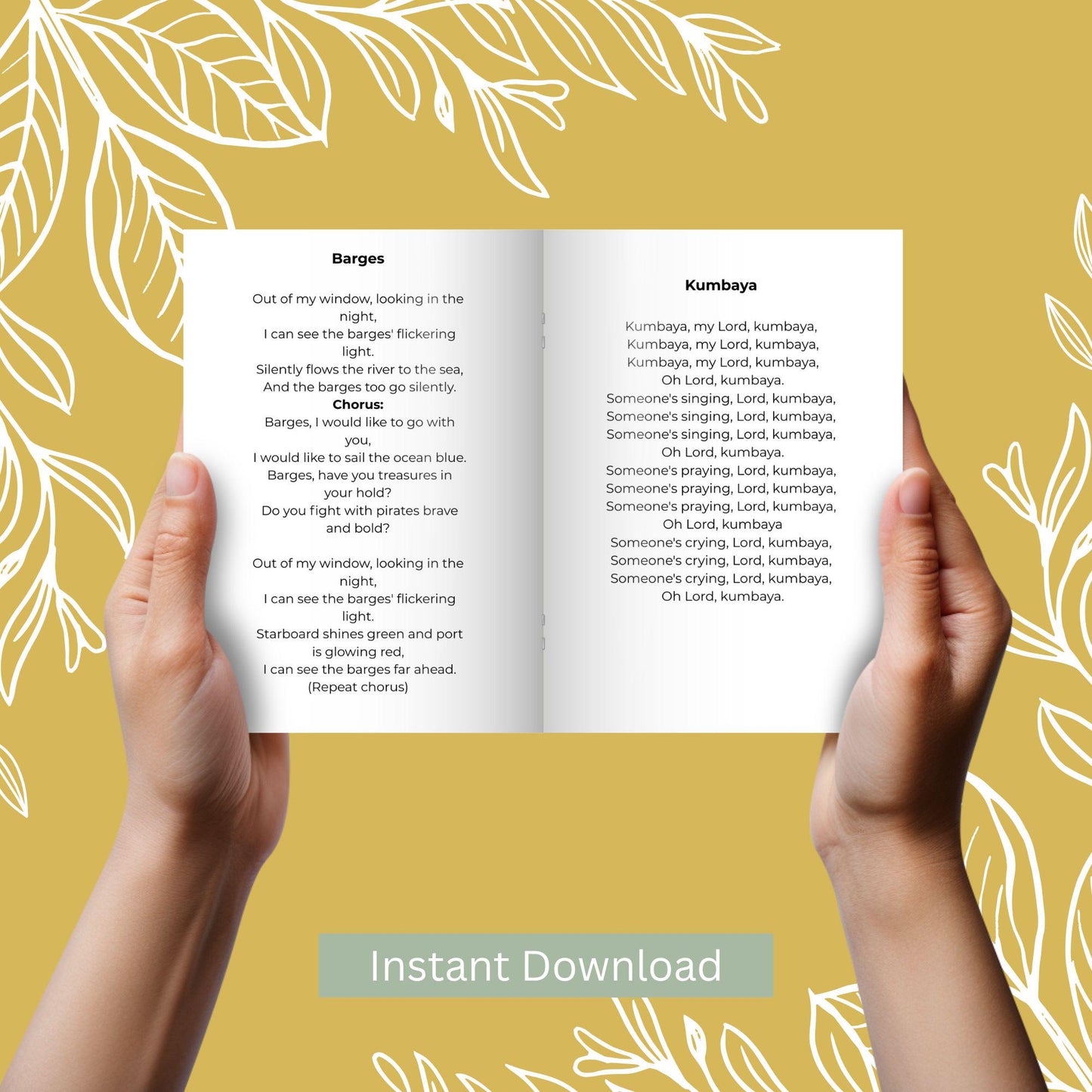 LDS Girls Camp Song Book, Young Women Camp Fun, Fun Campfire Songs for Young Women