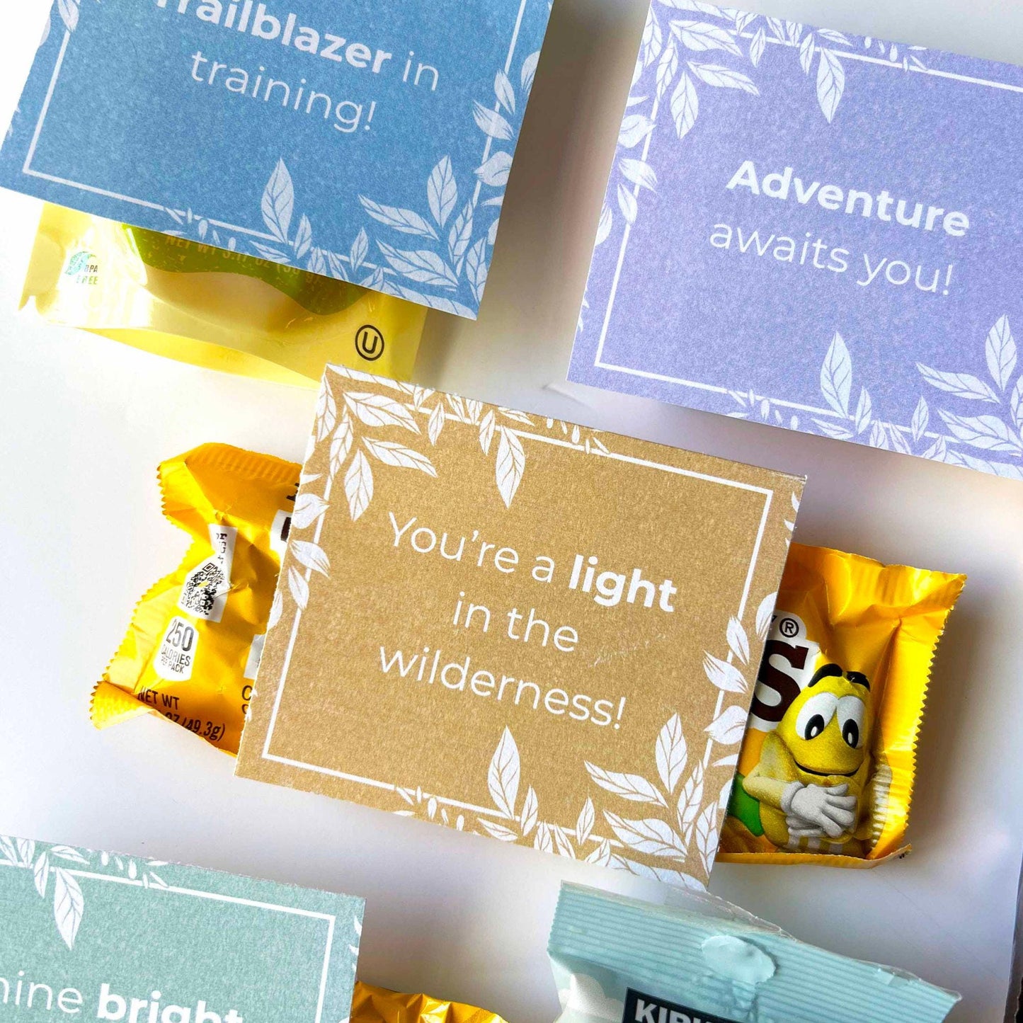 LDS Girls Camp Treat Tags, Printable Gift Tags, Pillow Treats, Tuck in Treats, Secret Sister Gifts, YW Ideas