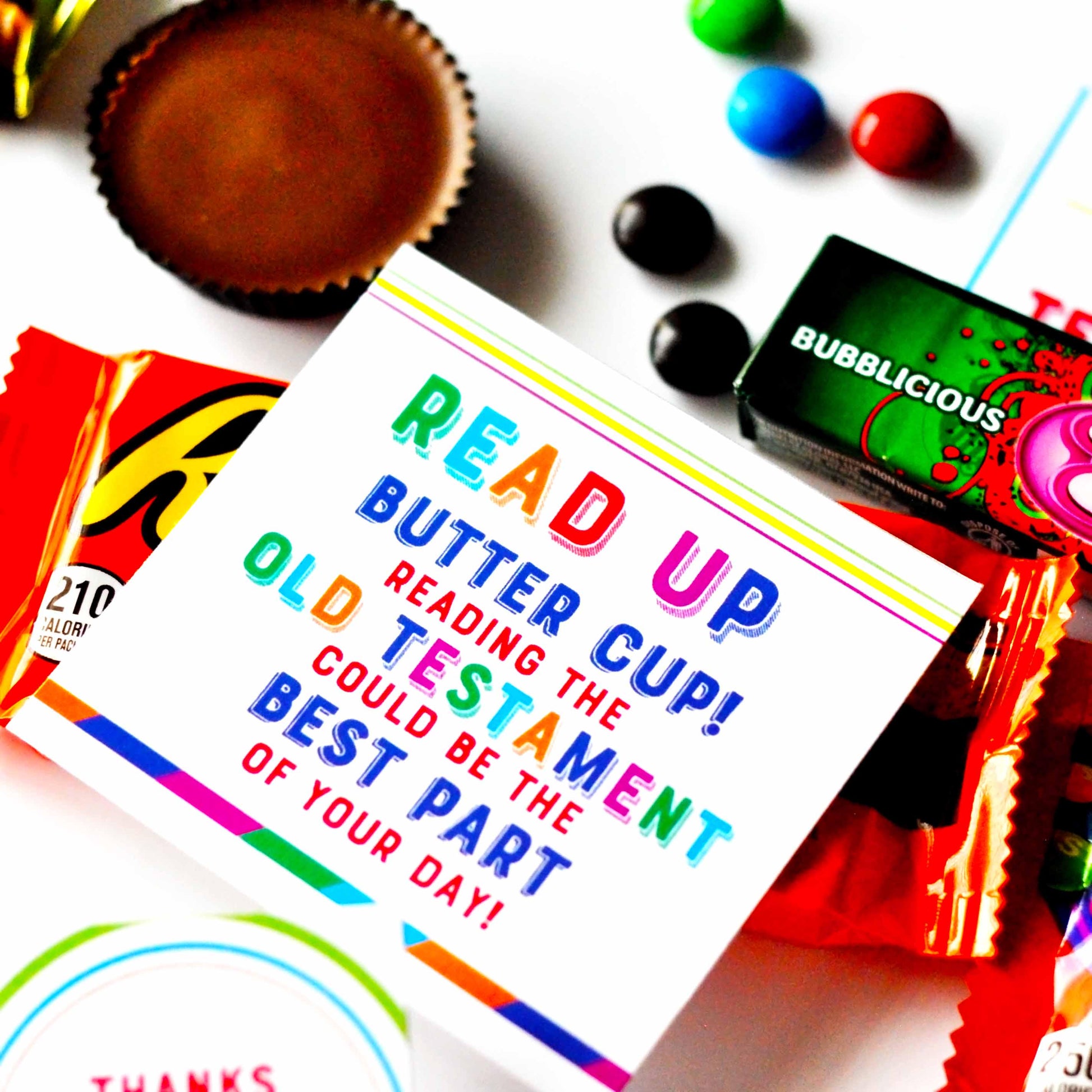 Old Testament Seminary Treat Tags – LDS Printable Scripture Snack Tags