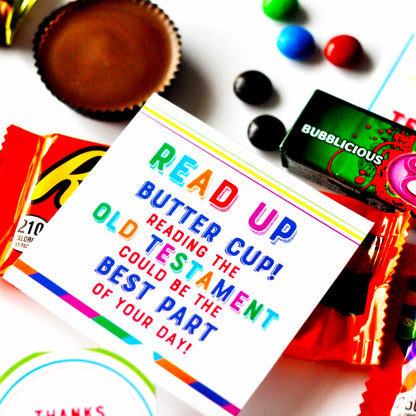 Old Testament Seminary Treat Tags – LDS Printable Scripture Snack Tags