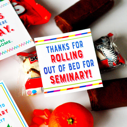 Old Testament Seminary Treat Tags – LDS Printable Scripture Snack Tags