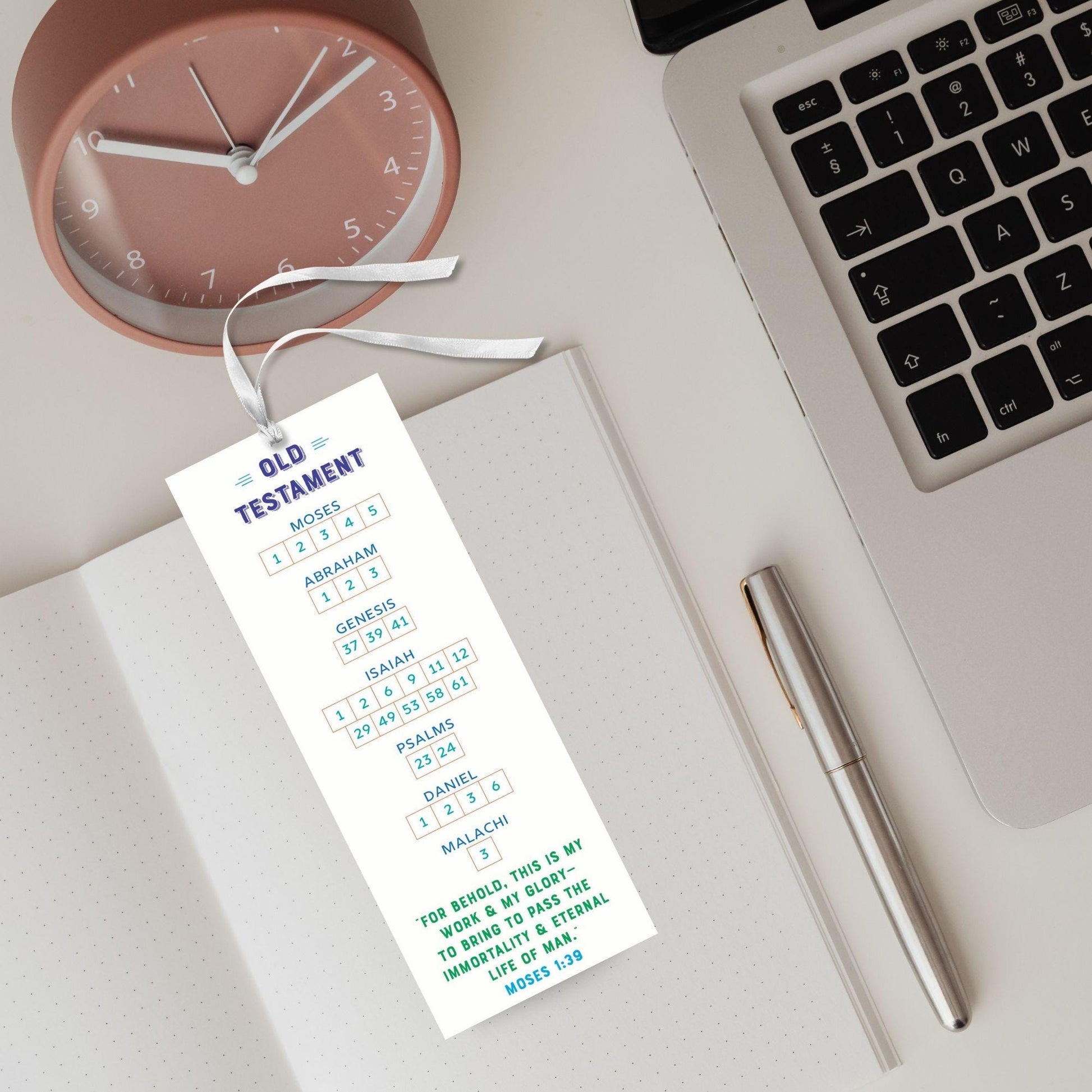 LDS Seminary Bookmarks Old Testament 2026 | Come Follow Me Scripture Study Bookmark Set | Seminary Teacher Gift, LDS Youth Handout