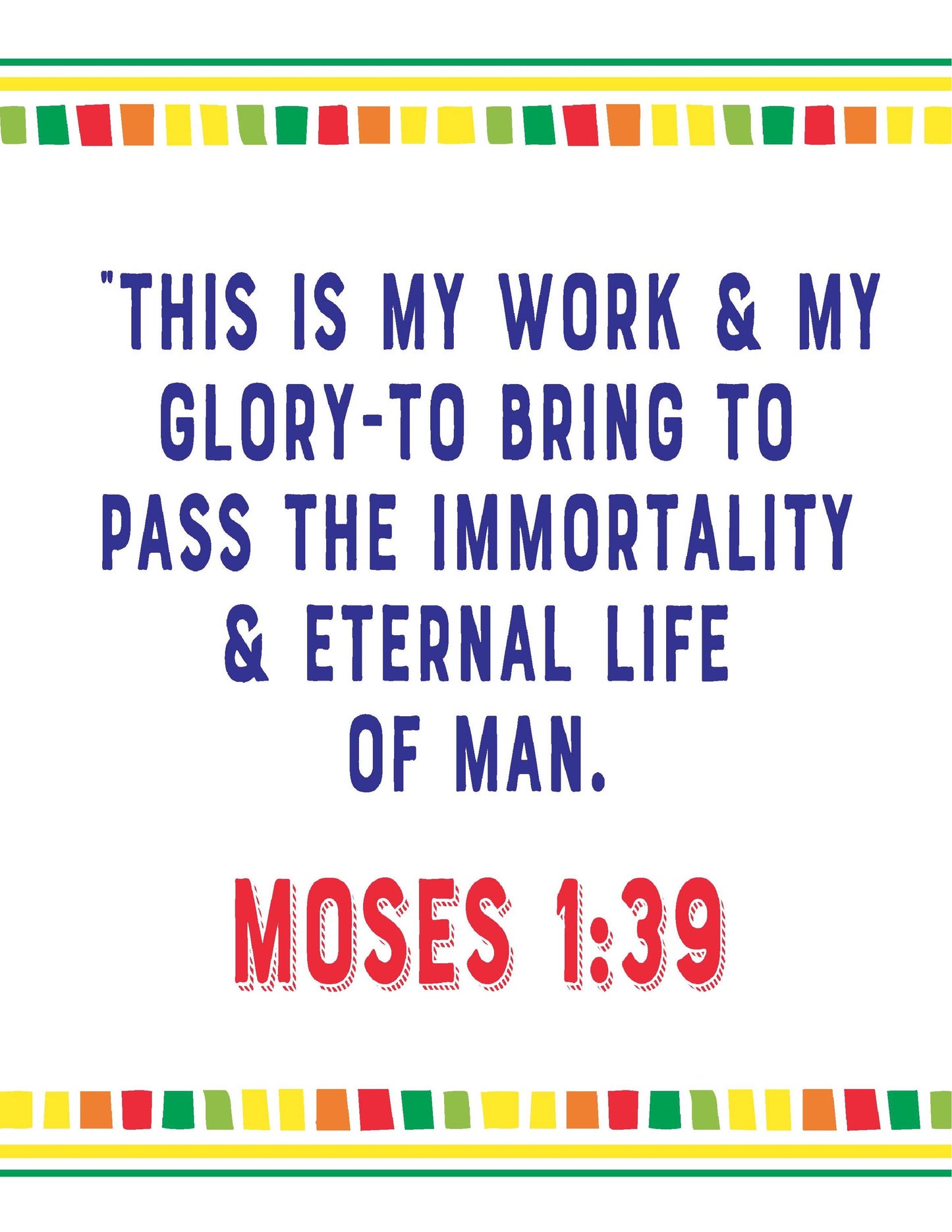 Old Testament Doctrinal Mastery Seminary Posters | LDS Seminary Helps | Digital Download