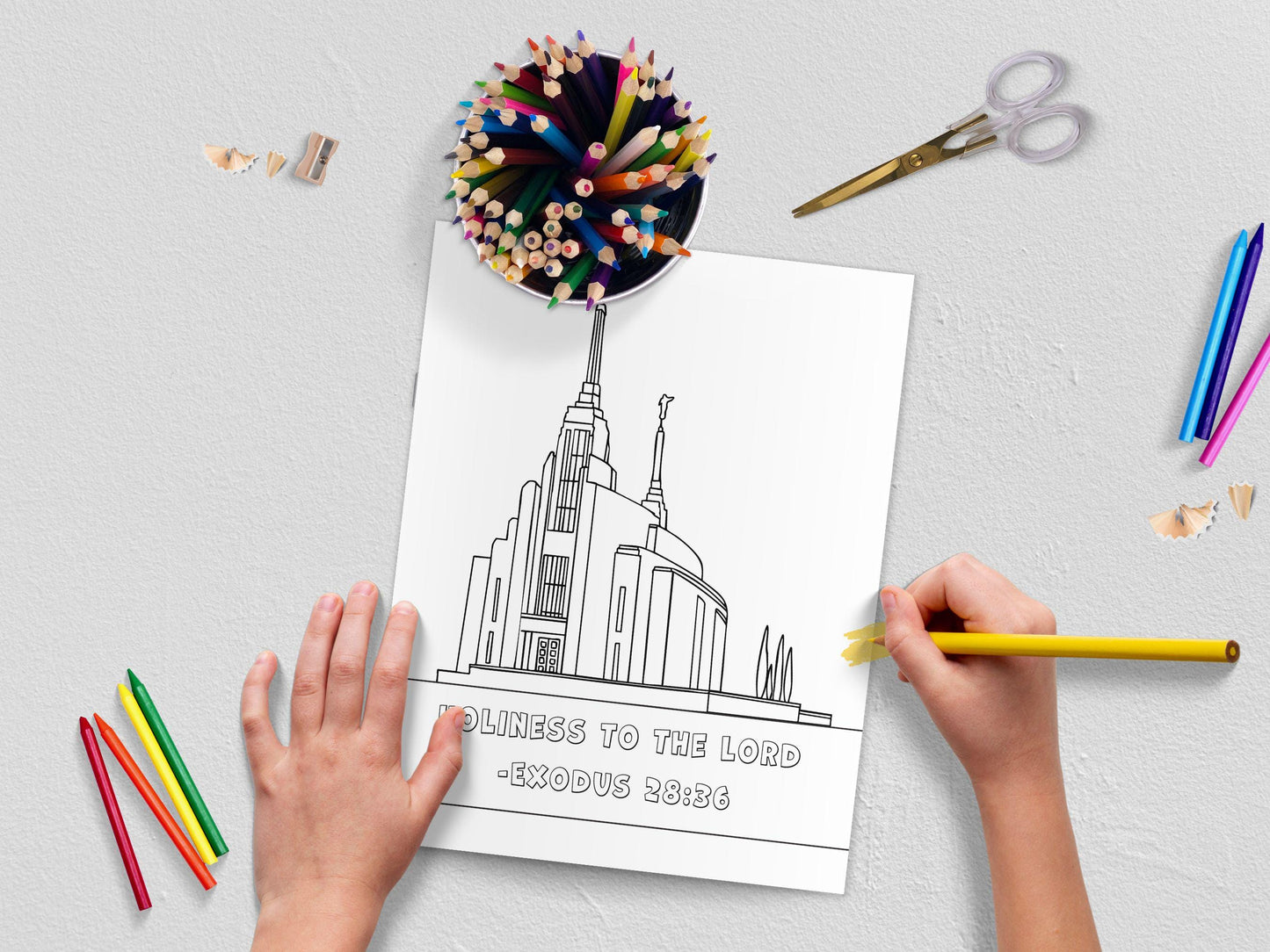 2026 Come, Follow Me: Old Testament Coloring Pages (Digital Download)