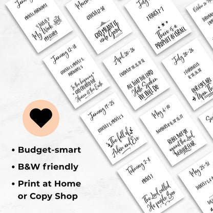 2026 Come Follow Me Weekly Prints, Old Testament Art, Digital Downloads for LDS Church Lessons