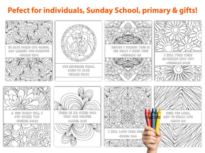 2026 Come, Follow Me: Old Testament Coloring Pages (Digital Download)