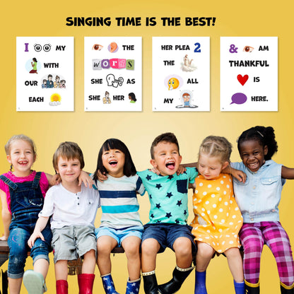 Love Is Spoken Here - LDS Singing Time Flipchart for Primary Come, Follow Me (Digital Download)