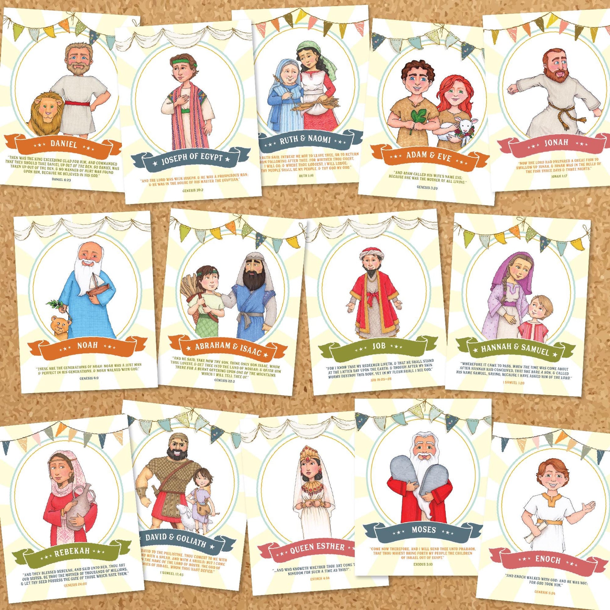 2026 Primary Kit, Old Testament Bulletin Board, Come Follow Me, Articles of Faith (Digital Download)