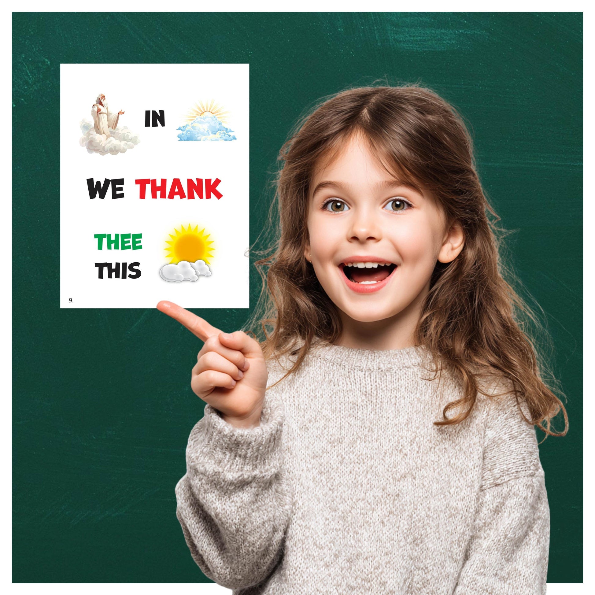 Teach Me To Walk In The Light - LDS Singing Time Flipchart for Primary Come, Follow Me (Digital Download)