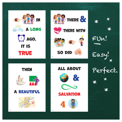 I Lived In Heaven - LDS Singing Time Flipchart for Primary Come, Follow Me (Digital Download)