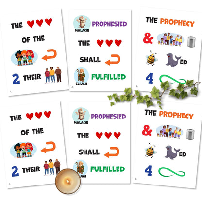 The Hearts of the Children - LDS Singing Time Flipchart for Primary Come, Follow Me (Digital Download)