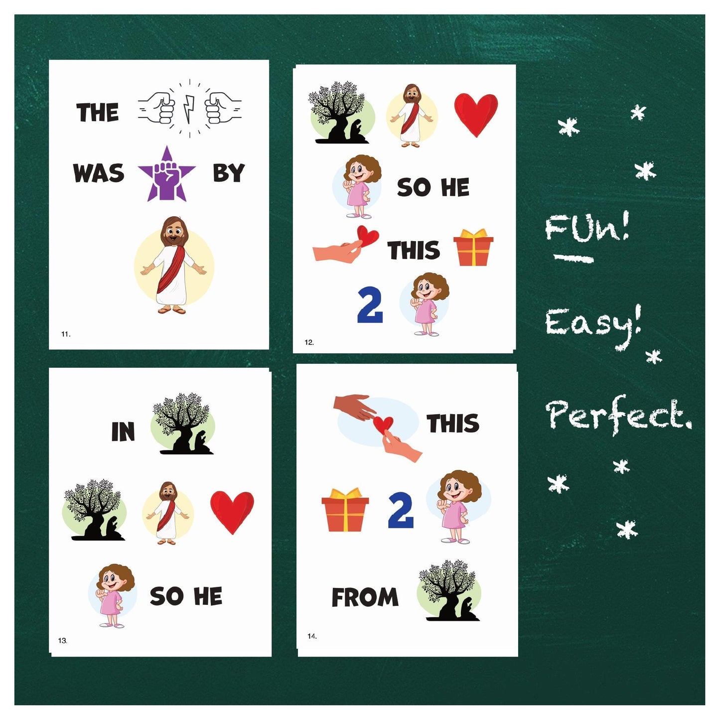 Gethsemane - LDS Singing Time Flipchart for Primary Come, Follow Me (Digital Download)